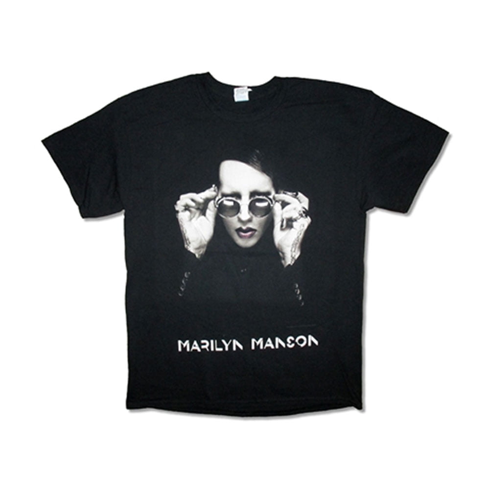 Marilyn Manson-Shades-2015 End Times Tour-Black T-shirt