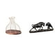 thumbnail image 1 of Elegante Y Moderno Jarrón Con Corcho De Vino Y Escultura De Oso Toro, Regalo Multiusos único Para Decoración De Cocina Y Coleccionistas De Arte De Escritorio., 1 of 8