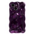 thumbnail image 1 of Pour Iphone 15 Étui - Ont Différentes Couleurs - Bulles Ondulées Tpu, 1 of 4