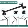 thumbnail image 3 of All Metal Dual Square Shower Head Combo, Rain Shower Head with Handheld Shower Wand and Extra Long Flexible Hose (Oil-Rubbed Bronze), 3 of 8