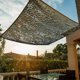 thumbnail image 1 of 11095 - Add sun visor - 120 g/m2 - Polyester - Rectangle - 2 x 3 m - Mole - for balconies, terraces and gardens, 1 of 4