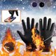 thumbnail image 2 of Yunuuuoa Winter Ski Gloves Windproof Thermal Fleece Lined Touchscreen Anti-Slip Grip Outdoor Sports Hiking Cycling Cold Weather, 2 of 2