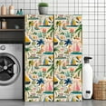 thumbnail image 3 of Peel and Stick Wallpaper Contact Paper Island Beach Beige Beige Sailboat Tropical Tropical Birds Self Adhesive and Removable 23.6in x 118in, 3 of 8