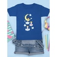 thumbnail image 3 of Kids On Clouds With Moon T-Shirt Juniors -Image by Shutterstock,  x-Large, 3 of 4