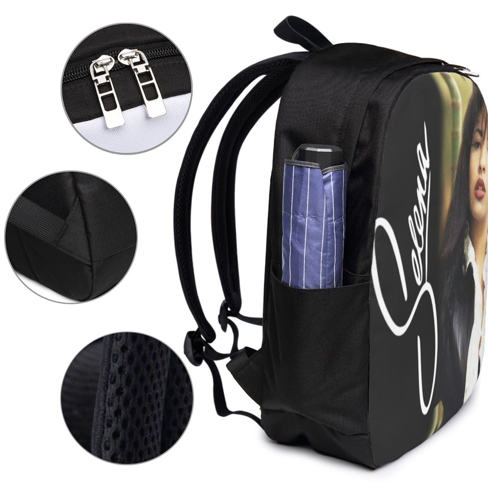 ★COURONNE★ Selena Rev Backpack 28_RXBBX25111BKX Selena Quintanilla Backpack for Men Women Teen , Water
