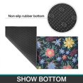 thumbnail image 6 of Pioneer Flower Floral Print Pattern Kitchen Rugs Sets Of 2,Anti Fatigue Kitchen Mat Rugs Non Slip Washable,Decorative Kitchen Floor Mats for Kitchen,Sink,Laundry,17"x30"+17"x47", 6 of 7