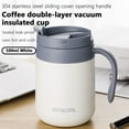 thumbnail image 6 of Arcticwind 16.91oz Coffee Mug,304 Stainless Steel,Travel Cup,Double Wall Insulated Vacuum with Handle and Sliding Lid,Reusable Tumbler Cups,Thermal Cup for Home and Office,Ideal Gifts For Men & Women, 6 of 6