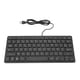 thumbnail image 1 of Teclado Bilingüe De 78 Teclas, Teclado Con Cable USB Ultradelgado Con Tecnología De Interruptor De Tijera Y Diseño A Prueba De Salpicaduras, Para Usuarios Bilingües En, 1 of 7