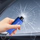thumbnail image 1 of Martillo de seguridad para coche, rompeventanas de emergencia, martillo salvavidas, cortador de cinturón de seguridad, 1 of 9