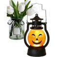 thumbnail image 1 of Linterna de calabaza de Halloween - Linterna de calabaza retro - Linterna de calabaza de mano, luces LED B, 1 of 5