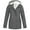 Gray, variant on Women Thickened Down Jacket Women Oversized Warm Winter Coats Thick Sherpa Fleece Long Hooded Puffer Jackets Outerwear Mid Length Windproof Heavy Jackets with Pockets