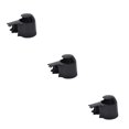 thumbnail image 1 of Justharion Rear Windshield Wiper Arm Head Caps Windscreen Wipers Nut Protector Covers Automobile Replacement for Caddy/Golf/ for Passat/ for Touran Black 3Set, 1 of 6