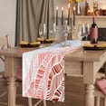 thumbnail image 2 of Table Runners 72 Inches Long Dress Scarves, Ombre Orange Blue Farmhouse Kitchen Table Runner, Coffee Tablerunners, Summer Coastal Ocean Sea Beach Wave 18x72 Inch, 2 of 9