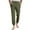 Army Green, variant on Taqqpue Men's Casual Lightweight Stretch Joggers Athletic Pants Summer Relax Fit Drawstring Elastic Waist Soft Pants