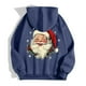 thumbnail image 5 of WILLBEST Sudadera para Mujer, Estilo Navideño, con Cremallera, Manga Larga, Bolsillo, Cordón Ajustable y Capucha XXX-Grande, 5 of 8
