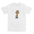 thumbnail image 3 of Camiseta de Peanuts Charlie Brown y Snoopy, accesorios para hombres y mujeres, 100 % algodón, divertida camiseta de manga corta, ropa de regalo, 3 of 5
