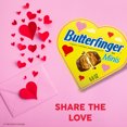 thumbnail image 3 of Butterfinger Minis, Peanut-Buttery, Chocolatey Candy Bars, Valentine's Day Heart Gift Box, 6.6 oz, 3 of 16