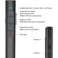 thumbnail image 3 of SSPONT Presentation Clicker for Powerpoint, Wireless Presentation Remote, Laser Pointer for Presenter, USB-A & USB-C for PPT/Keynote/Google Slides/Classroom, Laptop/MacBook/Mac/Windows/Linux (JH72), 3 of 7