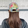 thumbnail image 4 of Gorra de Béisbol para Mujer Bidadary con Flor de Pedrería Brillante, 56-58 cm, 4 of 6