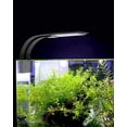 thumbnail image 5 of Lámpara LED ultrapequeña para acuarios pequeños, mini luces de clip para acuarios, con 24 LED blancos, para acuarios de 30-40 cm, 10w (negro) oso de fresa Hogar, 5 of 5