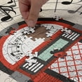 thumbnail image 4 of Ambesonne Party Jigsaw Puzzle Durable Cardboard, Antique Red Old Music Box, 1000 pcs, Red Black Grey, 4 of 5