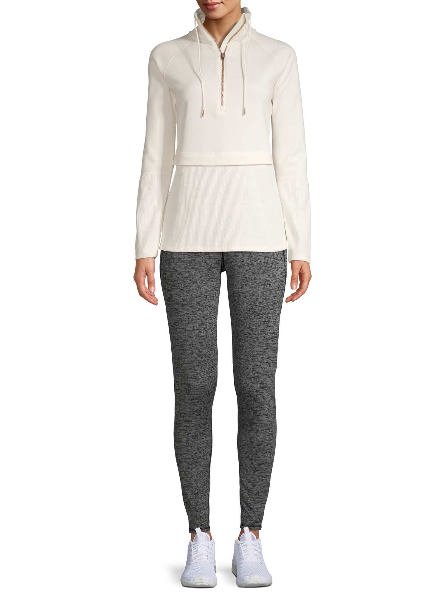 ClimateRight by Cuddl Duds Women's Warm Plush Warmth Base Layer Leggings, Sizes XS to 4X