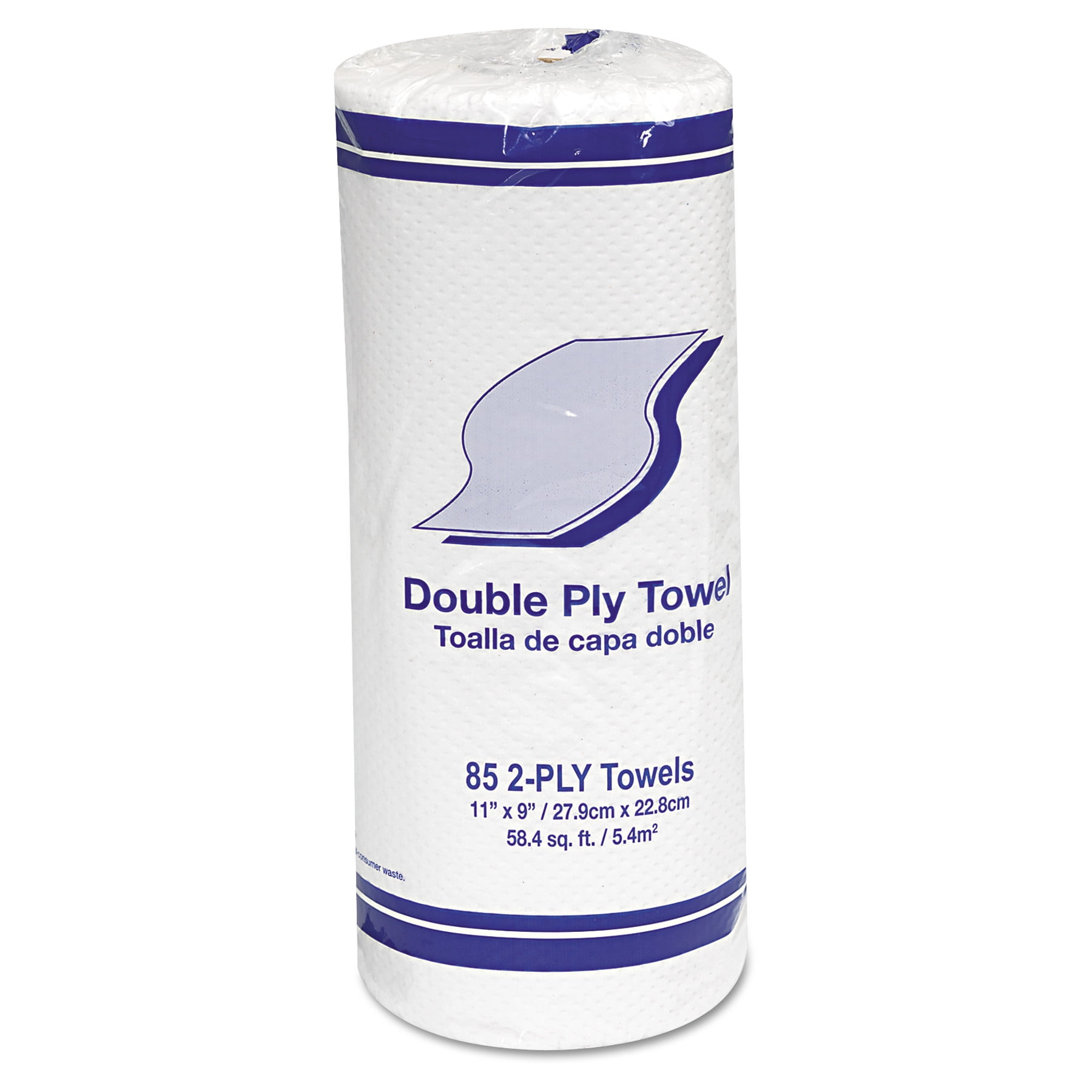 POM 2-Ply Perforated Paper Towels White 30 Rolls 110 Sheets/Roll 