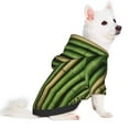 thumbnail image 2 of Disketp Green Bamboo Fence1 Dog Hoodie Dog Clothes with Hat, Pet Winter Clothes Warm Hoodies Coat for Small Dogs-Large, 2 of 7
