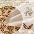 thumbnail image 3 of Mantel MYSKY HOME rectangular de algodón resistente, 152 x 305 cm, 3 of 8