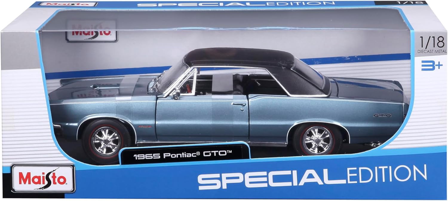 Maisto 1965 Pontiac GTO, Hurst Edition, 1:18, Assorted Colours