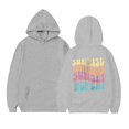 thumbnail image 7 of Bainana Kids Girls' Hoodies Letter Print Long Sleeve Hooded Sweatshirts Comfort Fit Child School Play Tops Clothes Light Gray Size 4-5 Years, 7 of 7