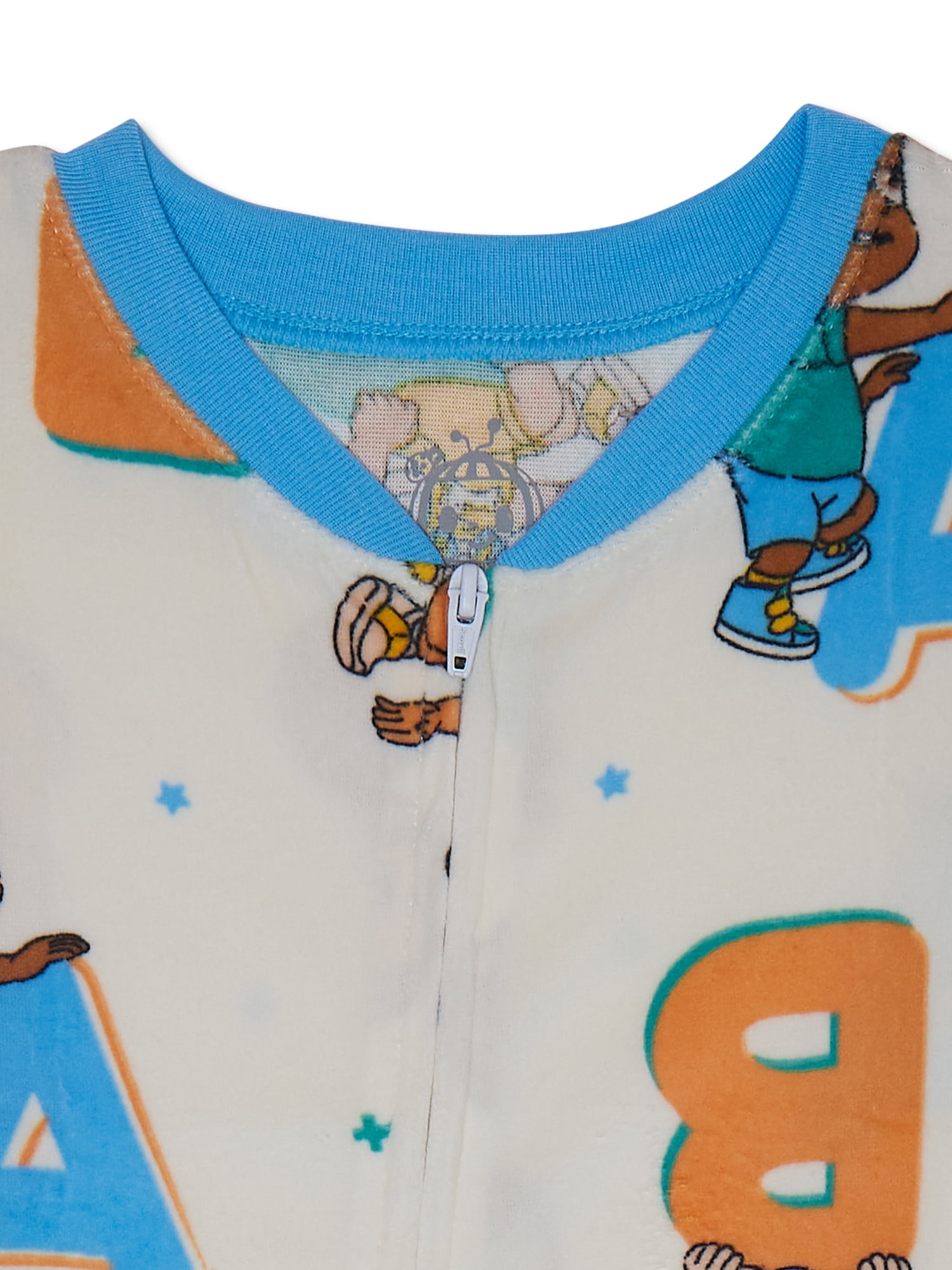 Cocomelon Toddler One Piece Sleeper Pajamas, Sizes 12M-5T