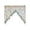 Green, variant on HuiXinOu Lace Embroidery Window Panel, No Punching Triangular Curtain Pole, Kitchen Bedroom Partition Short Curtain, Window Drape for Kitchen, Bedroom, Coffee Bar, Living Room, Home