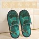 thumbnail image 2 of Balery Green Gold Glitter Pantuflas de Casa de Felpa Silenciosas con Diseño Estampado, Zapatillas Cómodas Antideslizantes de Algodón para Interior-Large, 2 of 8