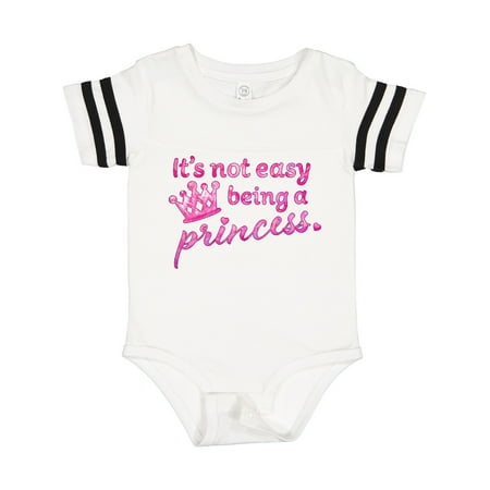 

Inktastic It s Not Easy Being a Princess Gift Baby Girl Bodysuit