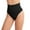 Black, variant on biudgviw Seamless Thong Shapewear for Women Comfy High Waisted Underwear Soft Solid Color Body Shaper Panties