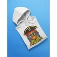 thumbnail image 3 of Pirate Bird Hoodie Men -Image by Shutterstock, Male Small, 3 of 4