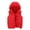 Red, variant on Boys Husky Puffer Vest Toddler Bear Ears Hooded Puffer Vest Kids Girls Boys Metallic Shiny Sleeveless Jacket Winter Warm Waistcoat Gilet