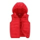 thumbnail image 1 of Gibobby Chamarra de invierno para bebé niñoNiños Bebé Niños Niñas Sin mangas Invierno Abrigos sólidos Chaqueta con capucha Chaleco Prendas de vestir exte(Rojo, 12-15 Años), 1 of 3