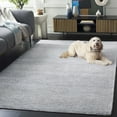 thumbnail image 3 of SAFAVIEH Soho Louella Solid Area Rug, Blue/Ivory, 9' x 12', 3 of 11