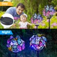 thumbnail image 4 of Solar Butterfly Lights Outdoor Solar Stake Lights with Butterflies Waterproof Solar Landscape Copper String Lights White Light for Yard Lawn Patio Pathway Decoration, 4 of 11