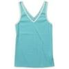 Women's Plus Lace-Trim Tank Top