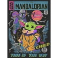 thumbnail image 2 of Women's Star Wars: The Mandalorian 12 Cents Retro Comic  Graphic Tee Black Medium, 2 of 4