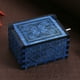 thumbnail image 1 of Caja de música azul de Harry Potter, caja de música de madera grabada, juguetes artesanales, regalo de Navidad, 1 of 8