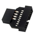 thumbnail image 3 of Peggybuy 9 Pin Adapter Plug Port Converter Motherboard Chassis Accessories (PH23A), 3 of 6