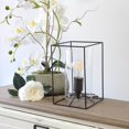 thumbnail image 3 of Elegant Designs Lt2069-Clr Small Exposed Glass And Metal Table Lamp Black And Clear, 3 of 4