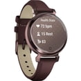 thumbnail image 4 of Reloj inteligente Garmin Lily 2 Classic de bronce oscuro con correa de morera, 4 of 9