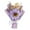 Purple, variant on Vase Magnets for Fridge 3D Sunflower Fridge Stickers, Lifelike Dried Flower Bouquet Magnets, Waterproof Peel & Stick Kitchen Decor , Vibrant Home Decoration No Maintenance Needed Pink