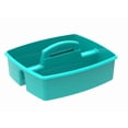 thumbnail image 3 of Storex Panier de rangement avec poignée / Grande taille/ Turquoise (6 unités/paquet), 3 of 3