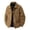 Brown_#X002, variant on Corduroy Jacket for Men Casual Button Down Trucker Jacket Lightweight Collared Front Pockets Chore Jacket Western Loose Long Sleeve Coats 2026 Fall Winter Vintage Jacket,Gray M